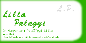 lilla palagyi business card